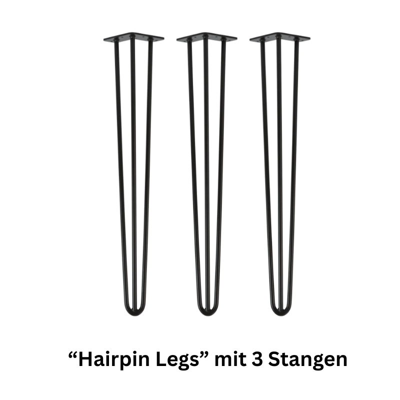 Gestell Hairpin Legs für Couchtisch - in Graz I Holz & Harz