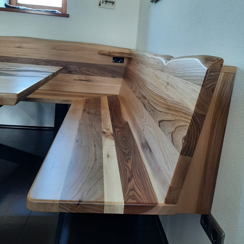 Epoxidharztisch Maserulme River Table - handgefertigt in Graz I Holz & Harz 6