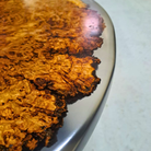Epoxidharztisch Couchtisch  Maserpappel River Table - handgefertigt in Graz I Holz &  Harz 4