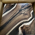 Epoxidharztisch Couchtisch  River Table - handgefertigt in Graz I Holz &  Harz 1