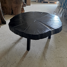 Epoxidharztisch Couchtisch Eiche geflämmt River Table - handgefertigt in Graz I Holz &  Harz 5