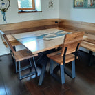 Epoxidharztisch Maserulme River Table - handgefertigt in Graz I Holz & Harz 2