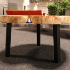 Couchtisch  Suarholz mit Bucht River Table - handgefertigt in Graz I Holz &  Harz