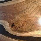 Epoxidharztisch Walnuss River Table - handgefertigt in Graz I Holz & Harz 2