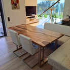 Epoxidharztisch Walnuss River Table -handgefertigt in Graz I Holz & Harz 6